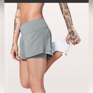lululemon athletica Gray Athletic Shorts